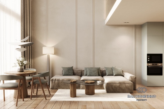 Image 5 from Charmant appartement 1 chambre avec vue sur l'océan à vendre sur plan à Nusa Dua