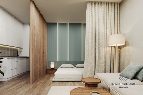 Image 12 from Charmant appartement 1 chambre avec vue sur l'océan à vendre sur plan à Nusa Dua
