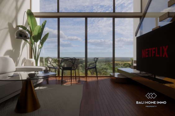 Image 8 from Charmant appartement 1 chambre avec vue sur l'océan à vendre sur plan à Nusa Dua