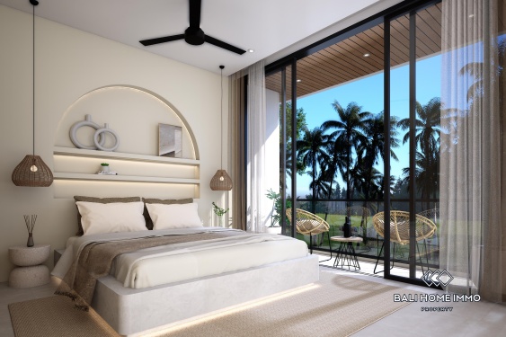 Image 13 from Charmante villa tropicale 1 chambre à vendre sur plan à Bingin