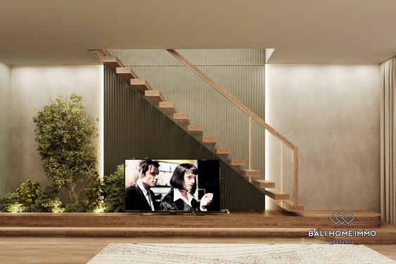 Image 5 from Charmante maison de ville de 2 chambres avec vue sur l'océan, à vendre sur plan à Nusa Dua