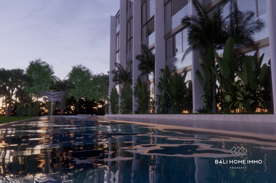 Image 8 from Charmante maison de ville de 2 chambres avec vue sur l'océan, à vendre sur plan à Nusa Dua