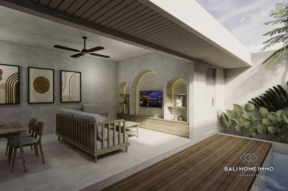 Image 2 from Vila Kontemporer 2 Kamar Tidur Off Plan Dijual di Jimbaran