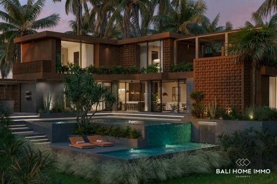 Off-Plan Contemporary 4-Bedroom Villa for Sale Leasehold in Ungasan, Bali Near Karma Kandara