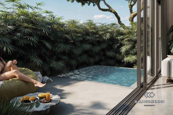 Image 1 from VILLA CONFORTABLE DE 1 CHAMBRE À VENDRE SUR PLAN À NUSA DUA - UNE VIE ÉLÉGANTE EN COMPLEXE HÔTELIER