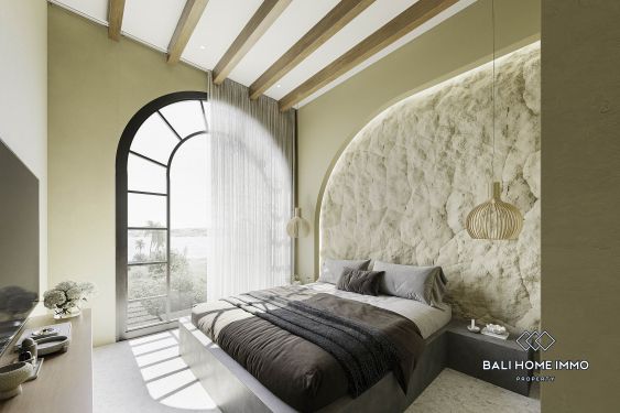 Image 6 from Sur plan élégante villa de 3 chambres avec vue sur l'océan à vendre à Bingin