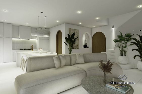 Image 5 from Superbe villa méditerranéenne tropicale de 2 chambres sur plan à vendre près de la plage de Pandawa