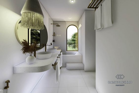 Image 11 from Superbe villa méditerranéenne tropicale de 2 chambres sur plan à vendre près de la plage de Pandawa