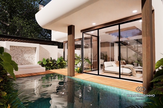 Image 1 from Vila 2 Kamar Tidur dengan Pemandangan Laut yang Indah dan Siap Huni di Uluwatu