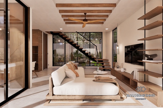 Image 4 from Villa de 2 chambres avec vue sur l'océan, sur plan, à vendre à Uluwatu