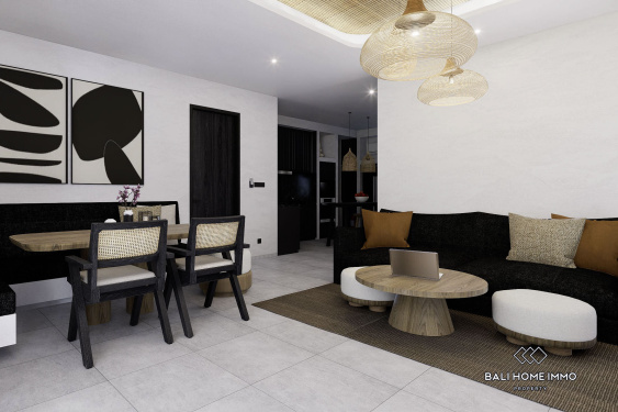 Image 5 from Hors plan Vue sur le jardin Appartement de 2 chambres à coucher à vendre en location à Bali Benoa