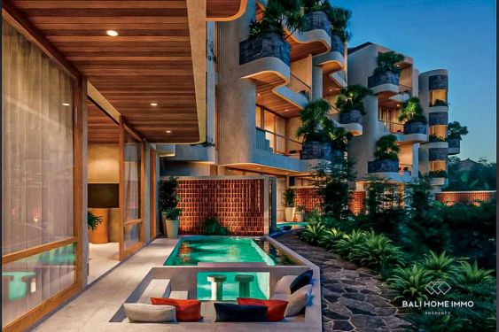 Image 1 from Hors plan luxueux appartement d'une chambre à vendre en location-gérance à Bali Canggu