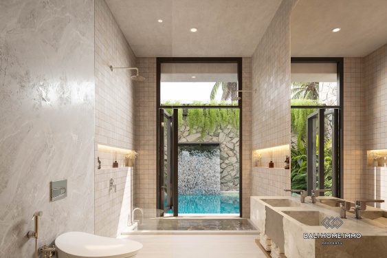 Image 8 from Villa de luxe de 3 chambres avec vue sur l'océan à vendre à Pecatu