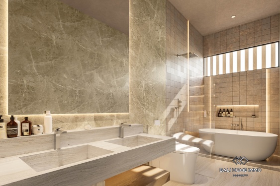 Image 6 from Villa de luxe de 4 chambres avec vue sur l'océan, sur plan, à vendre à Pecatu