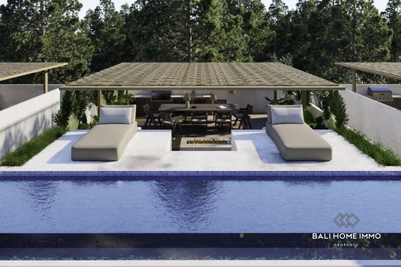 Image 1 from Villa de luxe de 4 chambres avec vue sur l'océan, sur plan, à vendre à Pecatu