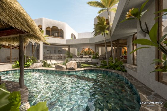 Image 2 from Sur plan Luxueuse villa familiale de 4 chambres à vendre en bail à Umalas Bali