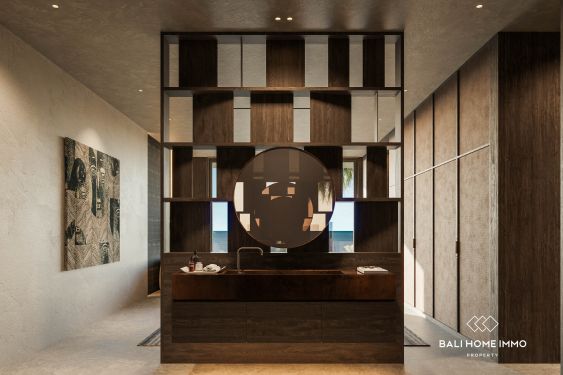 Image 6 from Villa de luxe de 2 chambres avec vue sur la mer à vendre à Pererenan