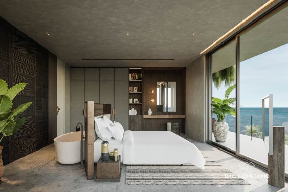 Image 5 from Villa de luxe de 2 chambres avec vue sur la mer à vendre à Pererenan