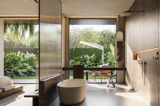 Image 7 from Villa de luxe de 2 chambres avec vue sur la mer à vendre à Pererenan