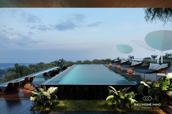 Image 13 from Villa de luxe de 2 chambres avec vue sur la mer à vendre à Pererenan