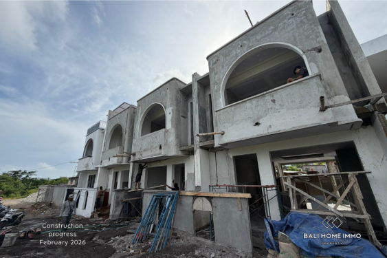 Image 3 from Villa méticuleuse d'une chambre avec vue sur l'océan, sur plan, à vendre à Ungasan