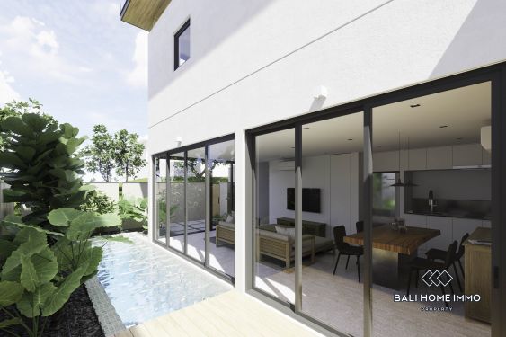 Image 11 from Villa minimaliste de 3 chambres avec vue sur l'océan, sur plan, à vendre à Pandawa