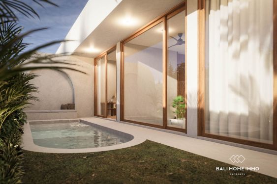 Image 1 from Villa japonaise minimaliste de 2 chambres sur plan à vendre à Pererenan