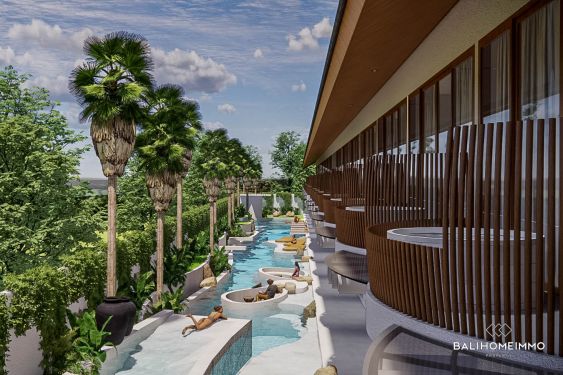 Image 3 from Hors plan Villa moderne d'une chambre à coucher à vendre en leasing à Bali Seminyak