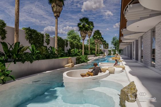 Image 2 from Hors plan Villa moderne d'une chambre à coucher à vendre en leasing à Bali Seminyak