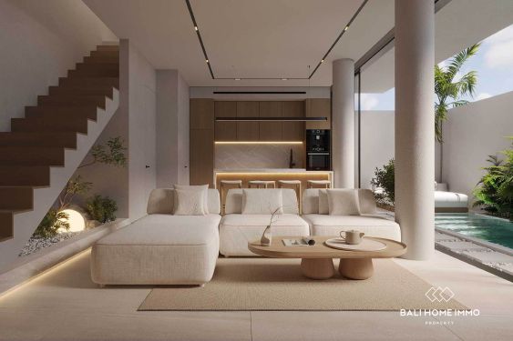 Image 2 from Vila Ramah Lingkungan Modern 2 Kamar Off-Plan Dijual di Pererenan