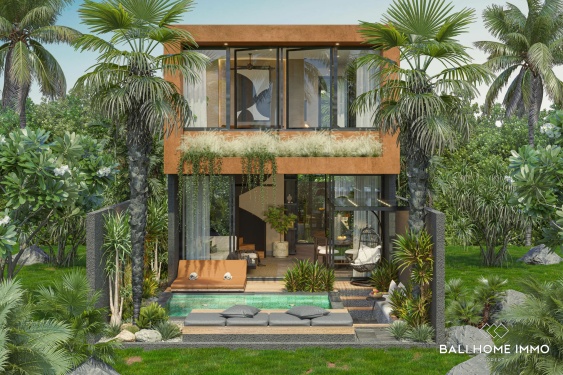 Off-Plan Modern 2-Bedroom Villa for Sale Leasehold in Ungasan, Bali Near Karma Kandara