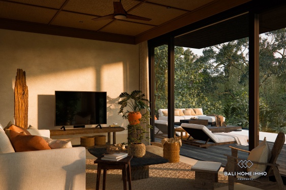 Image 4 from Off Plan Modern 2 Bedroom Villa with River view for Sale in Ubud Bali