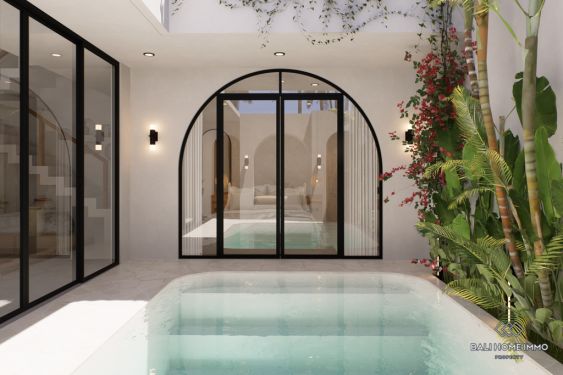 Image 1 from Villa moderne de 2 chambres sur plan à vendre en bail à Pererenan Bali