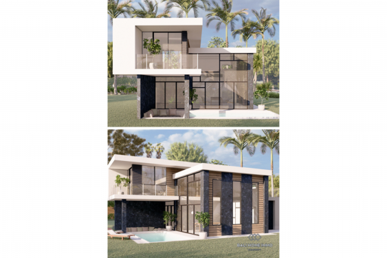 Image 2 from villa moderne de 2 chambres à coucher à vendre en leasing à Bali Uluwatu