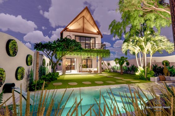 Image 2 from Off Plan Modern 3 Bedroom Villa for Leasehold with ricefield view in Bali Kedungu
