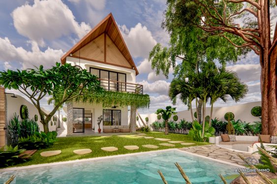 Image 1 from Off Plan Modern 3 Bedroom Villa for Leasehold with ricefield view in Bali Kedungu
