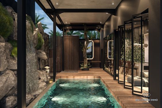 Image 2 from Villa moderne de 3 chambres sur plan à vendre en bail à Kaba Kaba Bali