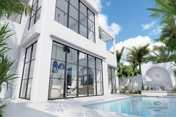Image 2 from Vila Modern 3 Kamar Off-plan Dijual Hak Sewa di Bali Umalas