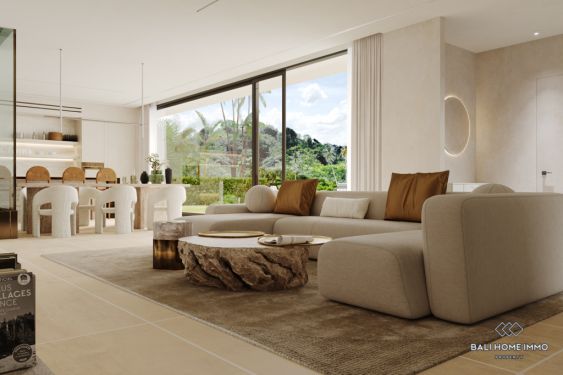 Image 3 from Off Plan Modern 4 Bedroom Villa for sale with Ricefield View in the heart of Ubud Bali