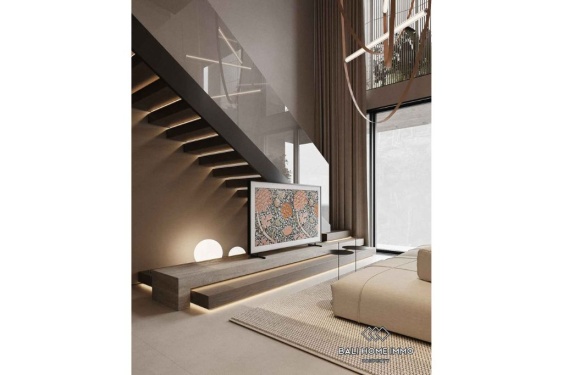 Image 5 from Villa Mewah Modern 1 Kamar Off-plan Dijual di Tepi Pantai Pererenan