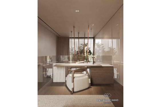 Image 7 from Villa Mewah Modern 1 Kamar Off-plan Dijual di Tepi Pantai Pererenan
