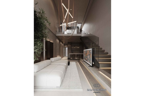 Image 3 from Villa Mewah Modern 1 Kamar Off-plan Dijual di Tepi Pantai Pererenan