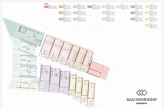 Image 17 from Villa Mewah Modern 1 Kamar Off-plan Dijual di Tepi Pantai Pererenan
