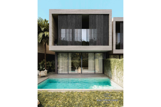 Image 1 from Villa Mewah Modern 2 Kamar Off-plan Dijual di Tepi Pantai Pererenan