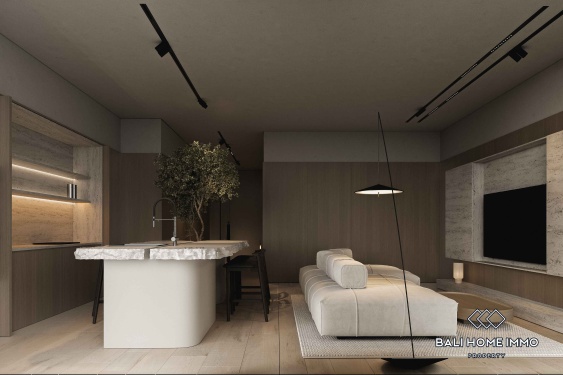 Image 2 from Villa Mewah Modern 3 Kamar Off-plan Dijual di Tepi Pantai Pererenan