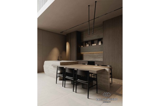 Image 5 from Villa Mewah Modern 4 Kamar Off-plan Dijual di Tepi Pantai Pererenan