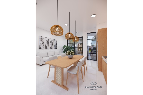 Image 4 from Vila Mediterania Modern 2 Kamar Tidur yang Belum Dibangun untuk Dijual di Ungasan