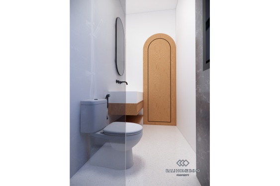 Image 13 from Vila Mediterania Modern 2 Kamar Tidur yang Belum Dibangun untuk Dijual di Ungasan