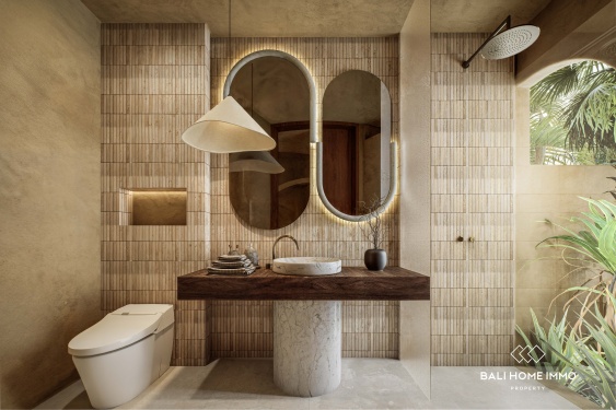 Image 9 from Villa moderne minimaliste de 1 chambre à vendre sur plan à Umalas, Bali