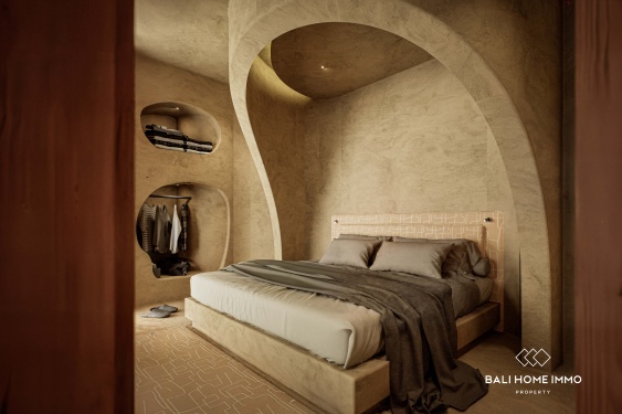 Image 7 from Villa moderne minimaliste de 1 chambre à vendre sur plan à Umalas, Bali